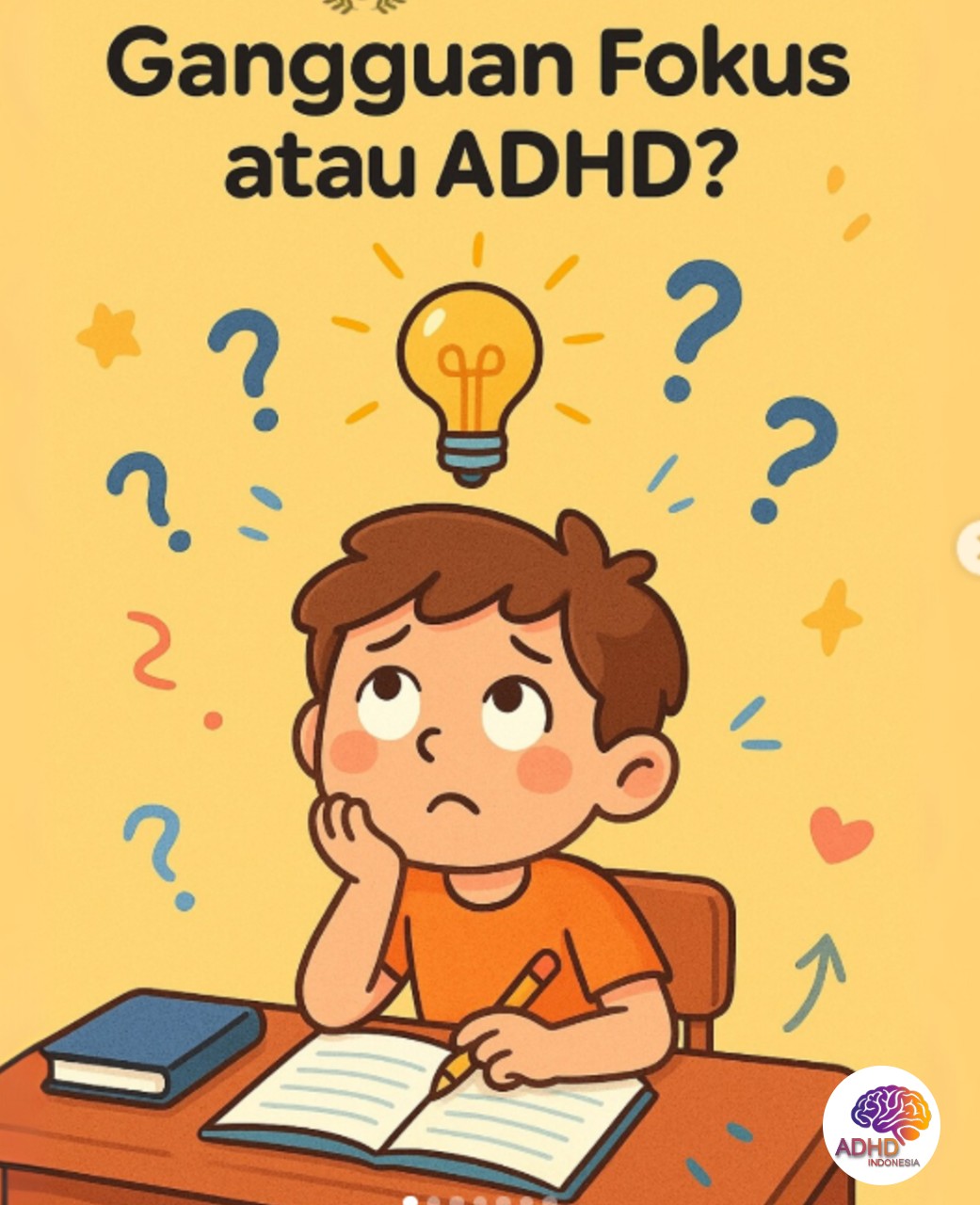 ADHD dan Kesulitan Fokus Anak: Edukasi untuk Keluarga di Kabupaten Balangan